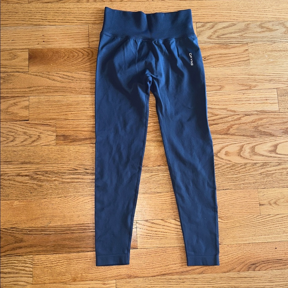 DFYNE Navy Blue Impact Leggings